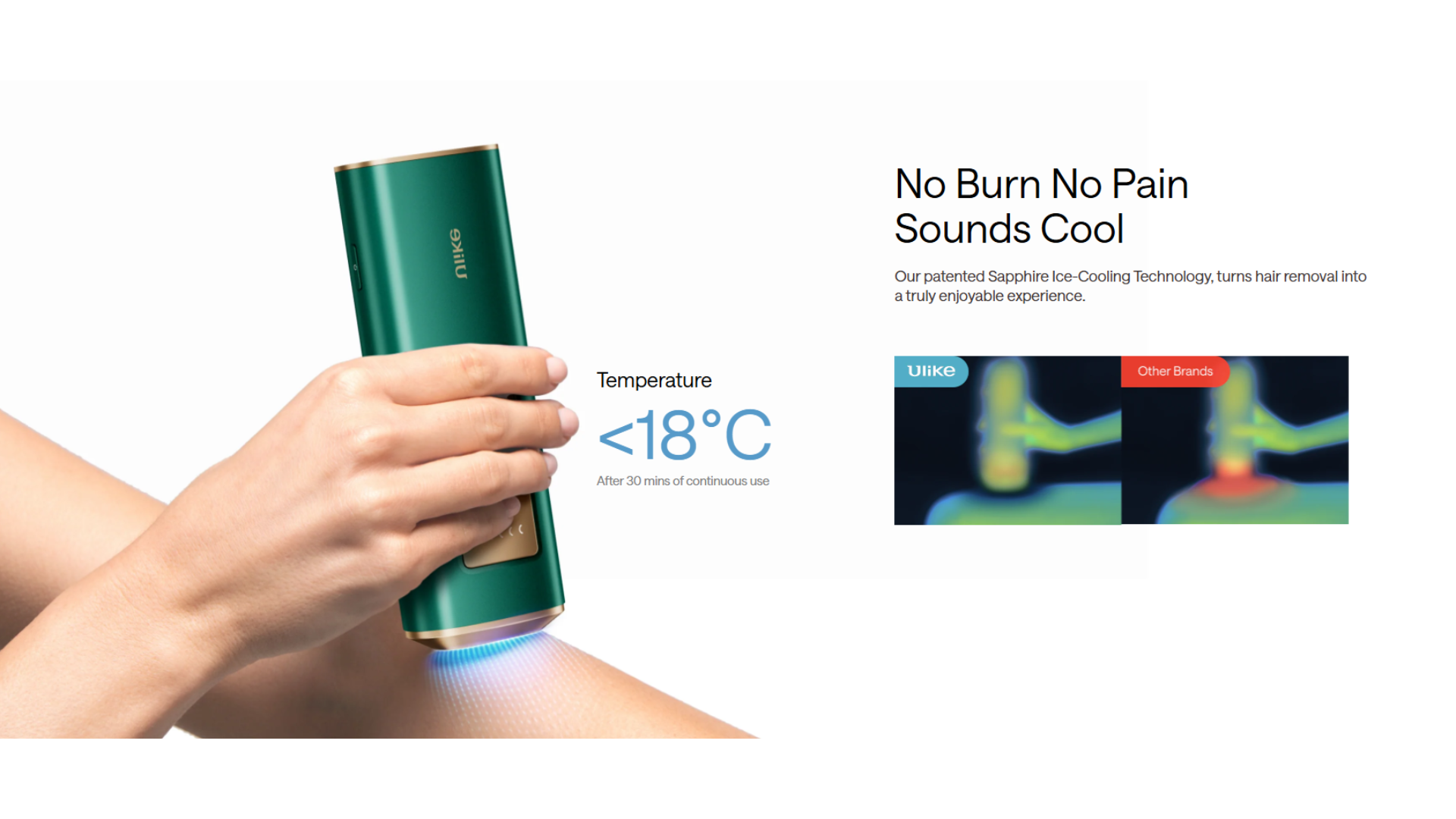 Ulike Air 2 IPL Hair Removal Device | UI04-GR-UK | Ireland